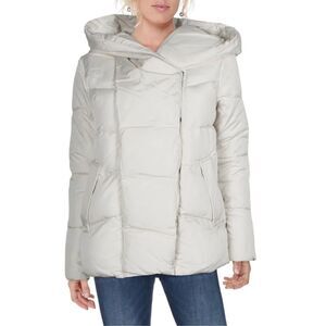 LUCKY BRAND Large QUILTED WINTER PUFFER COAT WITH PILLOW COLLAR new